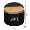 Ver imagem 6 de Saleiro Cozinha Porcelana Manhattan Hauskraft 300ml Preto