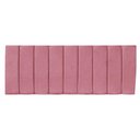 Ver imagem 3 de Cabeceira Painel Solteiro 0,90m Holanda Suede Rosa - Pallazio