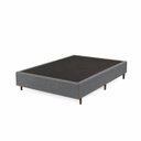 Ver imagem 3 de Base Cama Box Casal 1,38x1,88 Mts Cecilia Vilajo: Suede Cinza