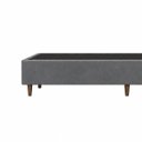 Ver imagem 6 de Base Cama Box Casal 1,38x1,88 Mts Cecilia Vilajo: Suede Cinza