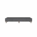 Ver imagem 4 de Base Cama Box Casal 1,38x1,88 Mts Cecilia Vilajo: Suede Cinza