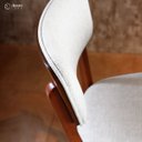 Ver imagem 7 de Kit 4 Cadeiras Sala de Jantar Estofada em Linho - Essência - Linho Cru