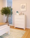 Ver mais imagens de Cômoda 4 Gavetas Madeira Maciça Madma Artemobili Branco