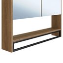 Ver imagem 3 de Gabinete de Banheiro Liny 80cm e Espelheira Moscow Mel Z54 - Mpozenato