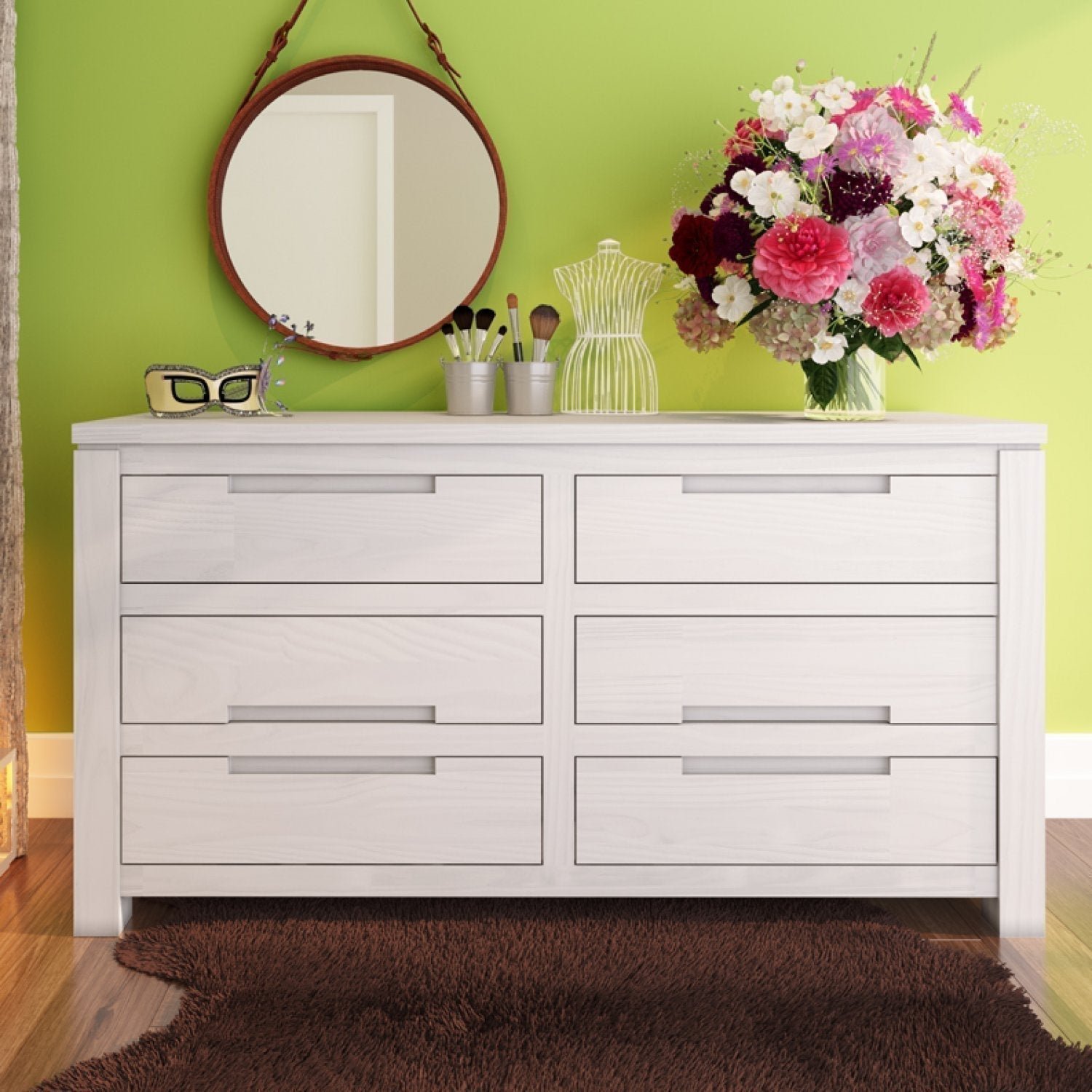 Cômoda 6 Gavetas Madeira Maciça 140cm Madma Artemobili é boa?