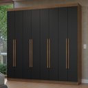 Ver imagem 1 de Guarda-Roupa Casal 8 Portas Batentes Netuno Madesa
