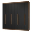Ver imagem 3 de Guarda-Roupa Casal 8 Portas Batentes Netuno Madesa