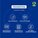 Ver imagem 3 de Prato Fundo Tramontina Hematita em Porcelana Decorada 22 Cm