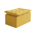 Ver imagem 3 de Puff Baú Opala Decorativo Organizador Quarto Infantil:amarelo
