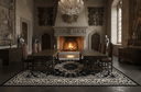 Ver imagem 1 de Mega Tapete Marbella Nuance Miracle Kerman Black 250x350 Cm