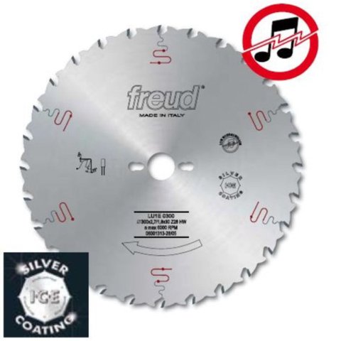 Serra Circular de Widea 250 x 30 x 24Z AV - Esp. 1.6-2.5mm - LU1E-0100 Freud