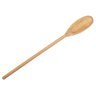Kit 2 colher de pau madeira grande 50 cm utensílio cozinha - 2