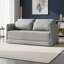 Ver imagem 1 de Sofá Cama Retratil Compacta Dália Fixa Veludo K01 - D’Rossi
