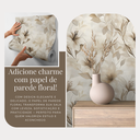 Ver imagem 3 de Papel de Parede Adesivo Vinílico Decorativo Floral para Quartos e Salas