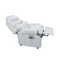 Ver imagem 3 de Cadeira Poltrona Estética Cílios Reclinável Barão com Assento de Elevação Corano