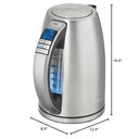 Ver imagem 7 de Cuisinart Chaleira Elétrica Programável 1,7l 1500w Aço Inox