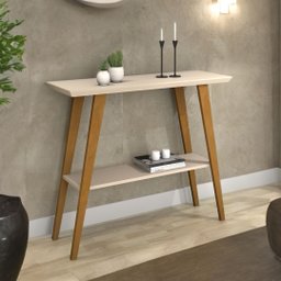 Aparador Monaco 2 Prateleiras Mdf Versátil P/ Buffet Gourmet - 1