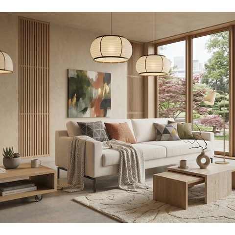 Sofá 4 Lugares 260cm Fun Living Contemporâneo