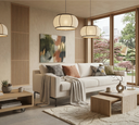 Ver imagem 1 de Sofá 4 Lugares 260cm Fun Living Contemporâneo
