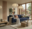 Ver imagem 1 de Sofá 4 Lugares 260cm Fun Living Contemporâneo