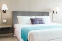 Ver imagem 2 de Cabeceira Cama King Ripada MDF Modular 90x198cm sem Furos 3M:Cinza