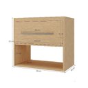 Ver imagem 6 de Conjunto para Banheiro com Espelheira e Cuba de Porcelanato 60cm Fox Yescasa Wood