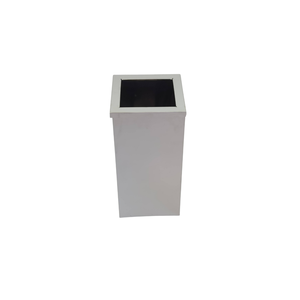 Lixeira em Aço Inox 15l Aro Quadrada