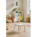 Ver imagem 1 de Cadeira Infantil Iso Branca Brinquedoteca Escolas Ecomhome