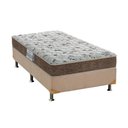 Ver imagem 1 de Cama Box Solteiro: Colchão Espuma D45 Probel Prodormir Advanced + Base Crc Suede Clean(88x188)