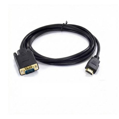Cabo Adaptador Conversor Hdmi para Vga sem Áudio - 1,8 Metro (hdmi M X Vga M)