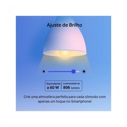 Lampada Inteligente Wi-fi Multicolorida 806 Lumens 8,7 W Tapo L530e - 3