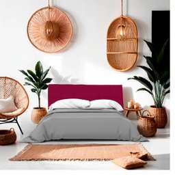 Cabeceira Painel Casal de Cama Box Estofada Nicole 140 Cm Veludo - 2
