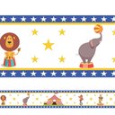 Ver imagem 1 de Faixa Infantil Safari Circo Leão- Kit 2 unidades