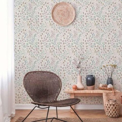 Papel de Parede Attractive 2 Floral Colorido 388471