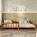 Ver imagem 5 de Cama Montessori Reforçada Infantil 90x190cm Madeira com Estrado Cor Mel Dudy Idimex