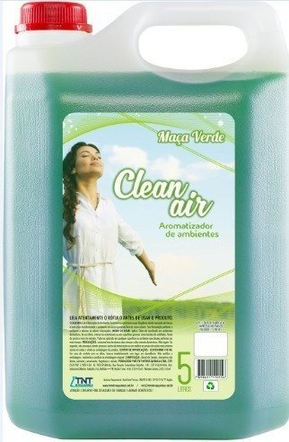 Odorizador de Ambientes Clean Air Maça Verde 5 litros