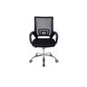 Cadeira de Escritório Trevalla Tl-cde-26-1 Ergonômica Preta com Estofado de Malha - 3