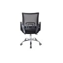 Ver imagem 2 de Cadeira de Escritório Trevalla Tl-cde-26-1 Ergonômica Preta com Estofado de Malha