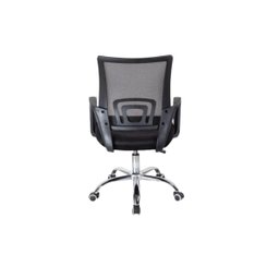 Cadeira de Escritório Trevalla Tl-cde-26-1 Ergonômica Preta com Estofado de Malha - 2