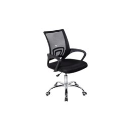 Cadeira de Escritório Trevalla Tl-cde-26-1 Ergonômica Preta com Estofado de Malha - 1