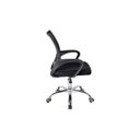Ver imagem 4 de Cadeira de Escritório Trevalla Tl-cde-26-1 Ergonômica Preta com Estofado de Malha