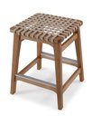 Ver imagem 1 de Banqueta Amores Baixa Corda Nude Base Pinhão 45cm - 69560