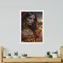Ver imagem 1 de Quadro Decorativo Pombagira Das 7 Chaves 33x24cm:moldura Branca