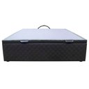 Ver mais imagens de Base Cama Box Baú Casal Suede Preto