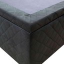 Ver imagem 4 de Base Cama Box Baú Casal Suede Preto