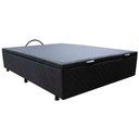 Ver imagem 1 de Base Cama Box Baú Casal Suede Preto