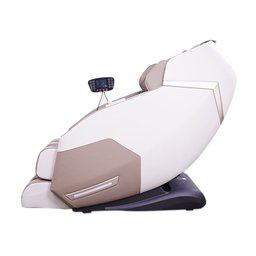 Poltrona de Massagem Elétrica 3d Marley Reclinação Gravidade Zero Tela Lcd Pu Bege G94 - Laura Lar - 6