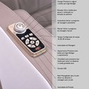 Ver imagem 7 de Poltrona de Massagem Elétrica 3D Marley Reclinação Gravidade Zero Tela LCD PU Bege G94 - Laura Lar