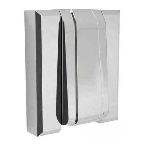 Acabamento para Válvula de Descarga Base Deca Hydra Max ou Docol Banheiro Lavabo Cromado Brilhante