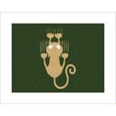 Ver imagem 1 de Tapete Capacho Gato Arranhão